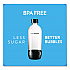 Carbonating Bottle Twin Pack, Plastic, 33 oz, Clear/Black (1042221010)