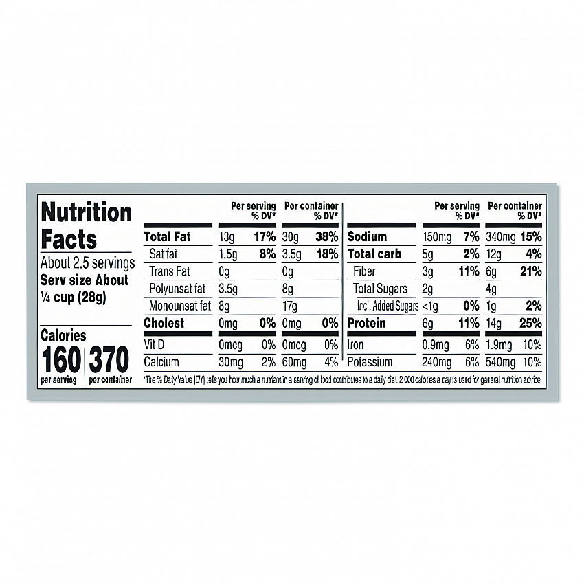 No Shells Sea Salt and Pepper Pistachios, 2.25 oz Pack, 8/Box (PAR70144)
