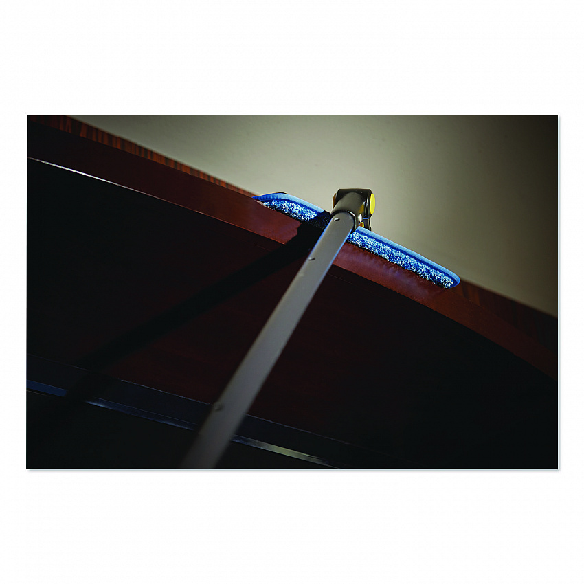 Dust Mop Head, Synthetic Blend, 48" Width, Blue (FGJ25700BL00)