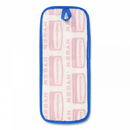 Microfiber Wall/Stair Wet Mopping Pad, 13.75 x 5.5 x 0.5, Blue (Q820BLU)