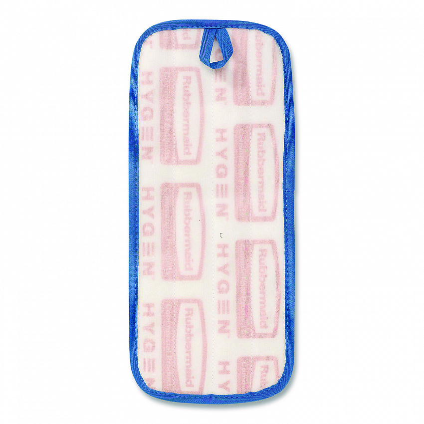 Microfiber Wall/Stair Wet Mopping Pad, 13.75 x 5.5 x 0.5, Blue (Q820BLU)