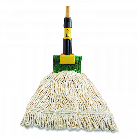 Gripper Vinyl-Covered Aluminum Mop Handle, 1.13