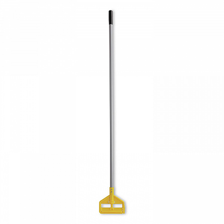 Invader Aluminum Side-Gate Wet-Mop Handle, Vinyl Coating, 60