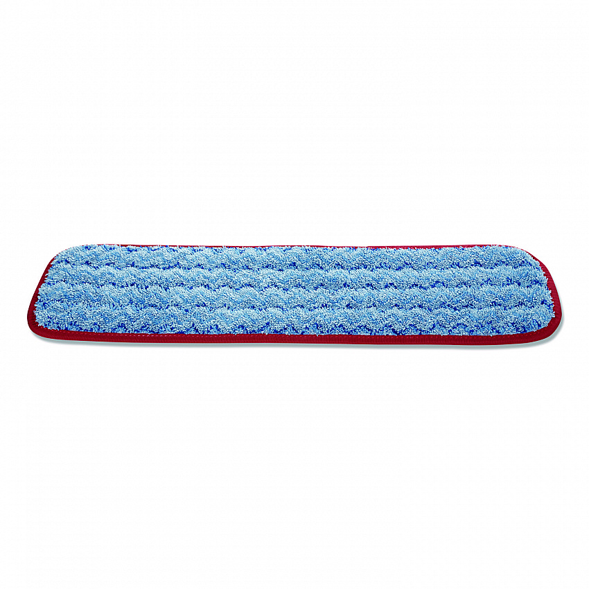 Microfiber Wet Mop Pad, 18", Red, 12/Carton (FGQ41000RD00)