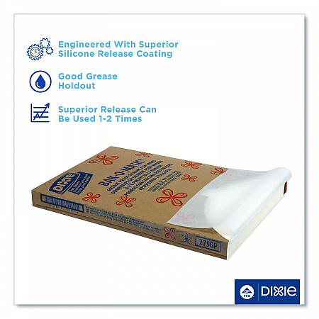 Greaseproof Liftoff Pan Liner, 24.38 x 16.38, 1,000/Carton (27SGP)