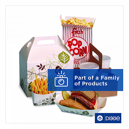 Mediumweight Polystyrene Cutlery, Individually Wrapped, Fork, Plastic, White, 1,000/Carton (FM23C7)