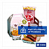 Mediumweight Polystyrene Cutlery, Individually Wrapped, Fork, Plastic, White, 1,000/Carton (FM23C7)