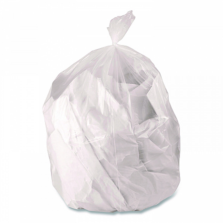 Low-Density Waste Can Liners, 30 gal, 0.5 mil, 30 x 36, Clear, Perforated Roll, 250/Carton (303605CL)
