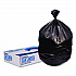 Reprocessed Resin Can Liners, 60 gal, 1.5 mil, 38 x 58, Black, Perforated Roll, 100/Carton (385815K)