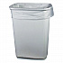 Low-Density Waste Can Liners, 16 gal, 0.5 mil, 24 x 32, Clear, Perforated Roll, 500/Carton (243205CL)