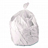 Low-Density Waste Can Liners, 45 gal, 0.9 mil, 40 x 46, Clear, Perforated Roll, 100/Carton (404609CL)