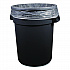 High-Density Can Liners, 45 gal, 22 mic, 40 x 48, Natural, Perforated Roll, 150/Carton (404822N)