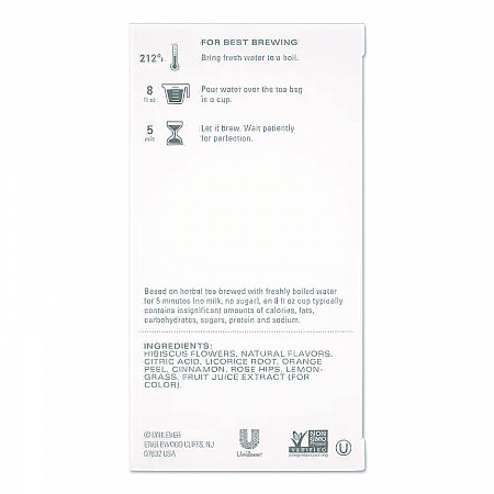 Tea Bags, Passion, 20/Box (TAZ20045BX)