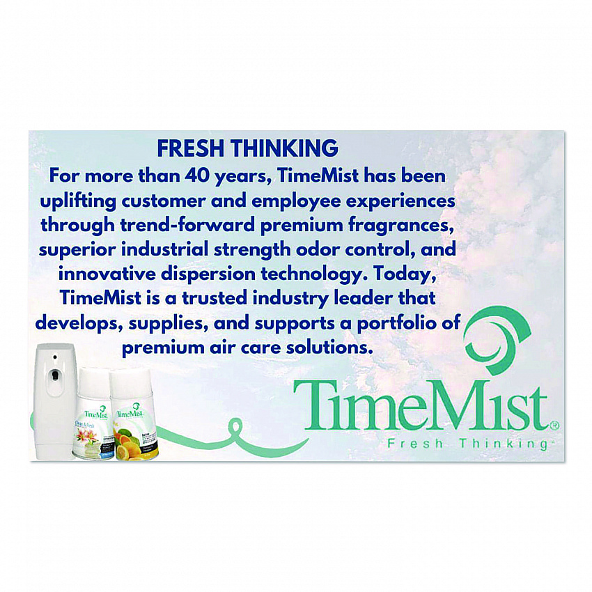 Premium Metered Air Freshener Refill, Baby Powder, 7.1 oz Aerosol Spray (1042686EA)