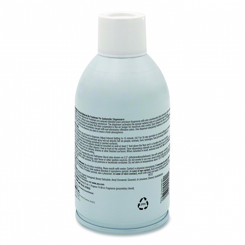 Premium Metered Air Freshener Refill, Spring Flowers, 7.1 oz Aerosol Spray, 12/Carton (1042712)