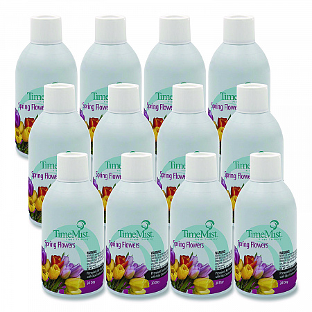 Premium Metered Air Freshener Refill, Spring Flowers, 7.1 oz Aerosol Spray (1042712EA)