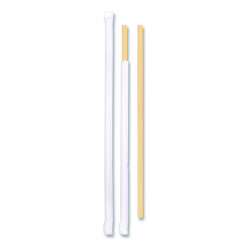 Wrapped Wood Stirrers, 7.5", 250/Box (BEP90213)
