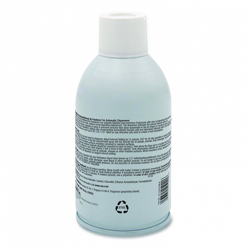 Premium Metered Air Freshener Refill, Clean N Fresh, 7.1 oz Aerosol Spray, 12/Carton (1042771)