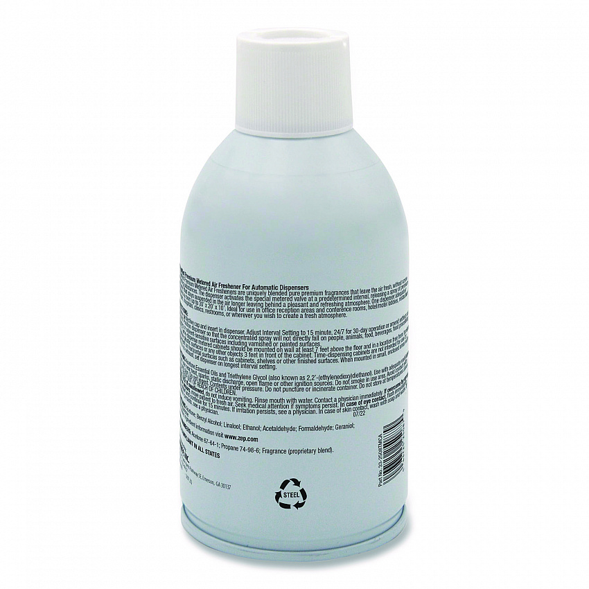 Premium Metered Air Freshener Refill, Citrus, 7.1 oz Aerosol Spray, 12/Carton (1042781)