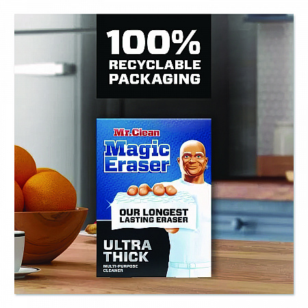 Magic Eraser Ultra Thick, White, 5/Pack (12413PK)