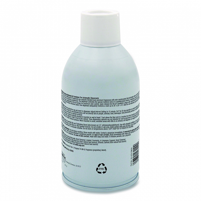Premium Metered Air Freshener Refill, Dutch Apple and Spice, 7.1 oz Aerosol Spray, 12/Carton (1042818)