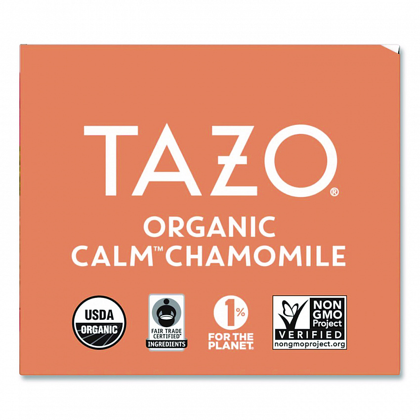 Tea Bags, Organic Calm Camomile, 16/Box (TAZ00354BX)