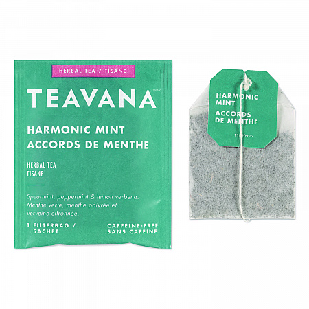 Teavana Tea Bags, Harmonic Mint Decaf, 0.05 oz, 24/Box (SBK13091)