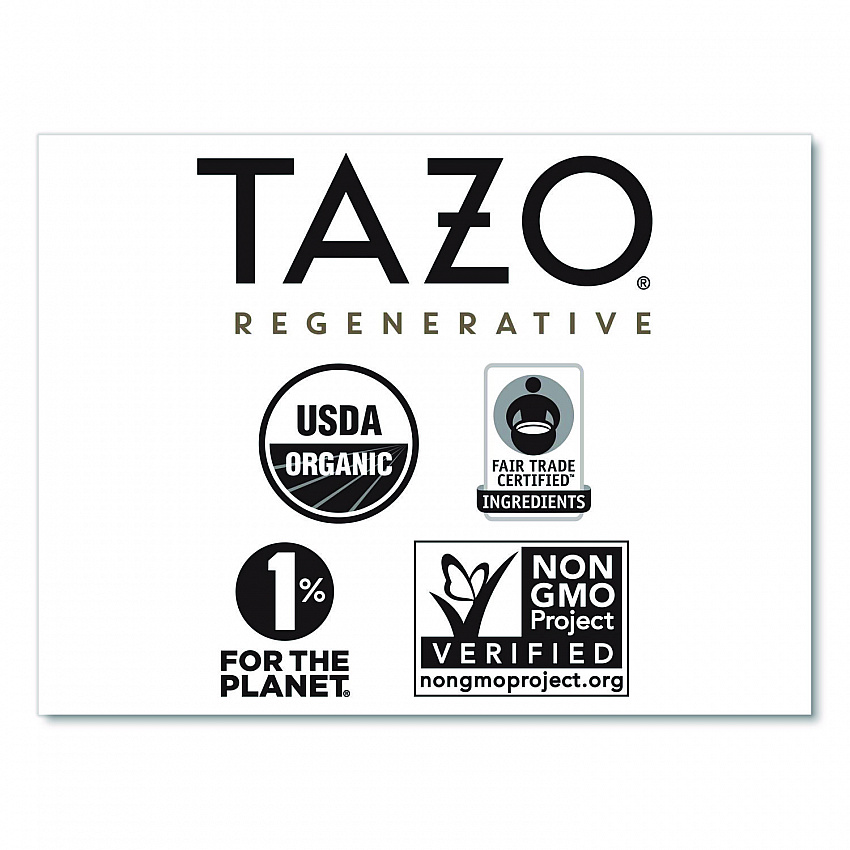 Tea Bags, Organic Earl Grey, 16/Box (TAZ00352BX)