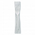 Mediumweight Polypropylene Cutlery, Individually Wrapped, Fork, Plastic, White, 1,000/Carton (FMP23C)