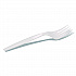 Mediumweight Polypropylene Cutlery, Individually Wrapped, Fork, Plastic, White, 1,000/Carton (FMP23C)