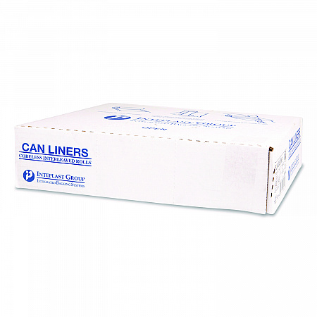 Institutional Low-Density Can Liners, 33 gal, 0.8 mil, 33