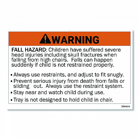 Sturdy Chair Youth Seat with Casters, Black (FG780508BLA)