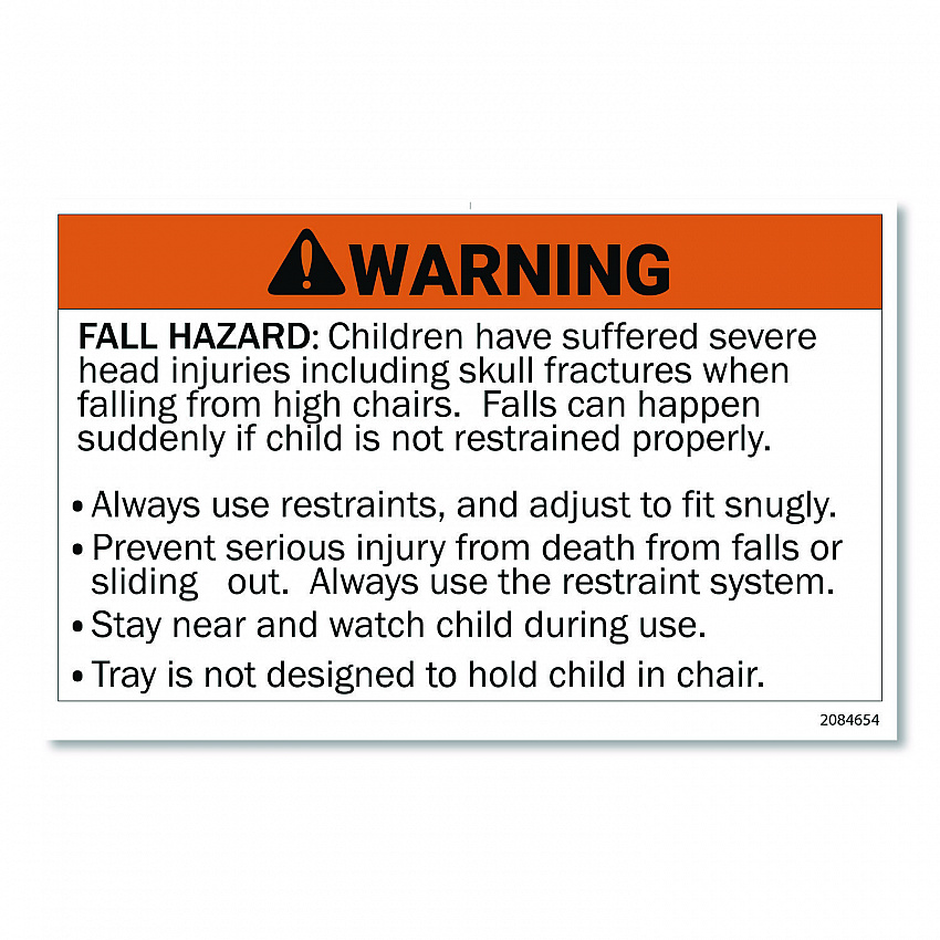 Sturdy Chair Youth Seat with Casters, Black (FG780508BLA)