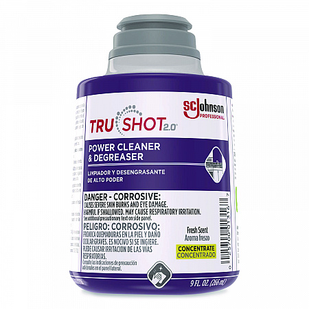 TruShot 2.0 Power Cleaner, Fresh Scent, 9 oz Cartridge, 4/Carton (379842)