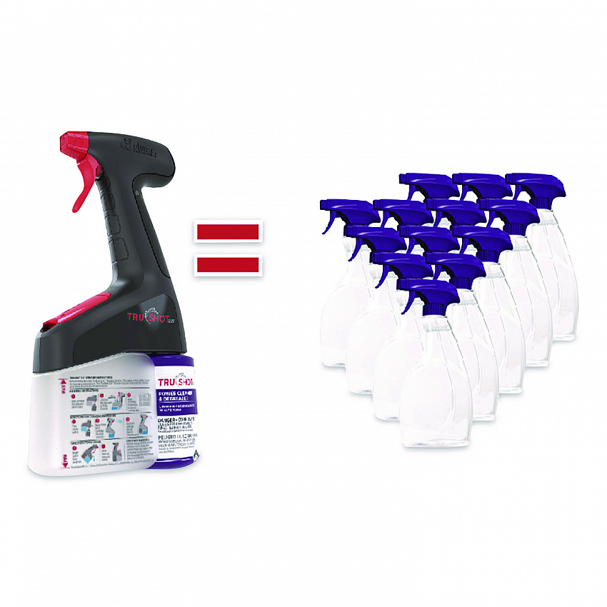 TruShot 2.0 Power Cleaner, Fresh Scent, 9 oz Cartridge, 4/Carton (379842)