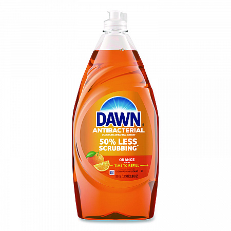 Ultra Antibacterial Dishwashing Liquid, Orange Scent, 30.8 oz Bottle, 8/Carton (17121)