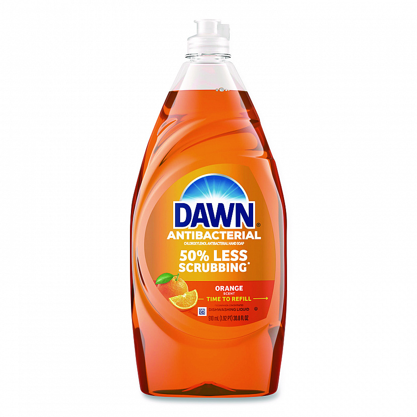 Ultra Antibacterial Dishwashing Liquid, Orange Scent, 30.8 oz Bottle, 8/Carton (17121)