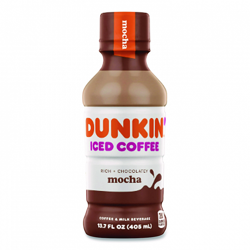Mocha Iced Coffee Drink, 13.7 oz Bottle, 12/Carton (049000072389)