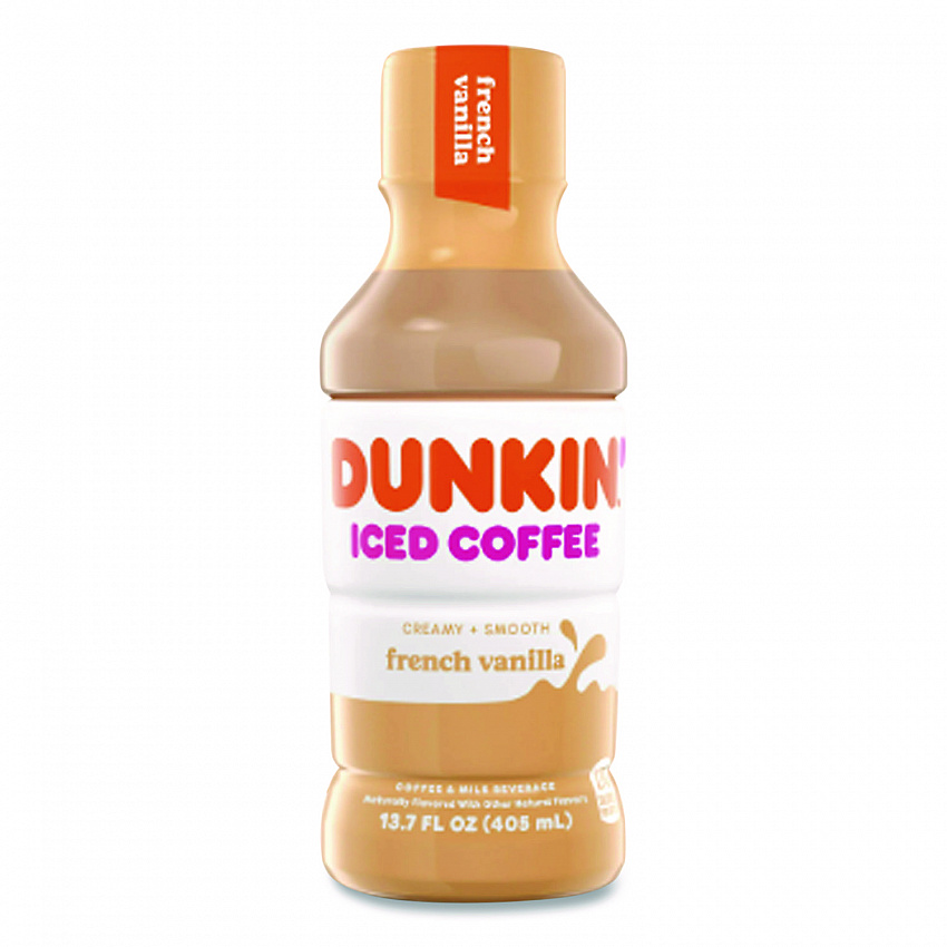 French Vanilla Iced Coffee Drink, 13.7 oz Bottle, 12/Carton (049000072396)