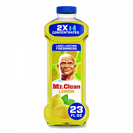 Multi-Surface Antibacterial Cleaner, Lemon Scent, 23 oz Bottle, 6/Carton (06892)