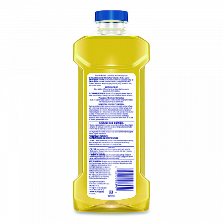 Multi-Surface Antibacterial Cleaner, Lemon Scent, 23 oz Bottle, 6/Carton (06892)