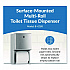 ConturaSeries Two-Roll Tissue Dispenser, 6.08 x 5.94 x 11, Stainless Steel (4288)