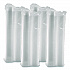 ClearPac SafeSeal Tamper-Resistant, Tamper-Evident Containers, 3.72 x 4.2 x 1.97, Clear, Plastic, 400/Carton (CH6DEF)