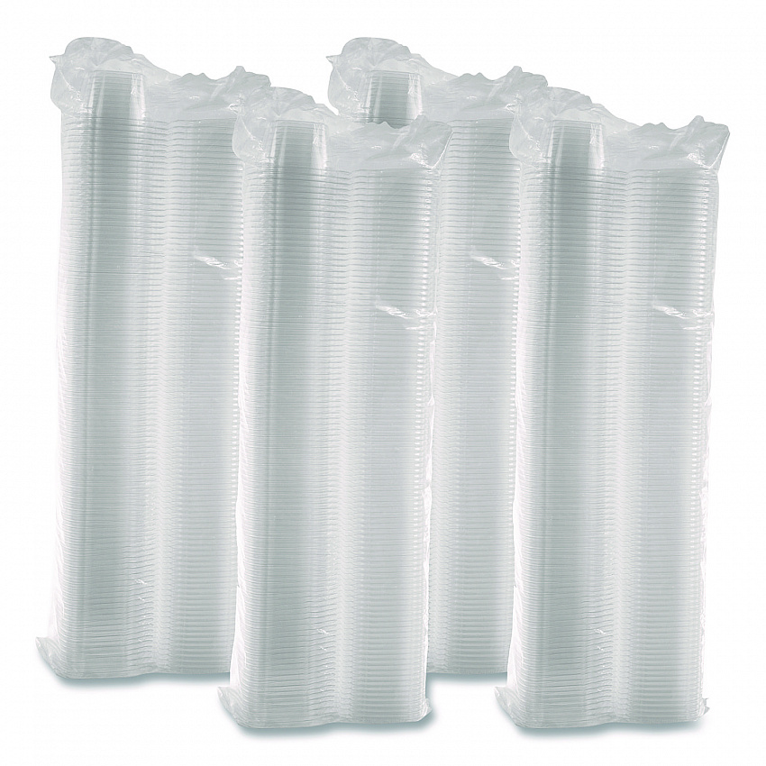 ClearPac SafeSeal Tamper-Resistant, Tamper-Evident Containers, 3.72 x 4.2 x 1.97, Clear, Plastic, 400/Carton (CH6DEF)