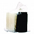 Creative Carryouts OctaView Hinged Lid Containers, 9.13 x 9.55 x 2.38, Black/Clear, Plastic, 100/Carton (809013PP94)