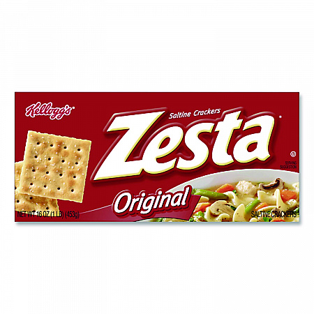Zesta Original Saltine Crackers, Original Flavor, 16 oz Box (339865)