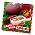 Baked Snack Crackers, Extra Toasty Crackers, 1 oz Bag, 12/Box (KEE11716)
