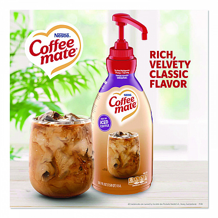 Liquid Coffee Creamer, Sweetened Original, 1.5 L Pump Bottle (13799)