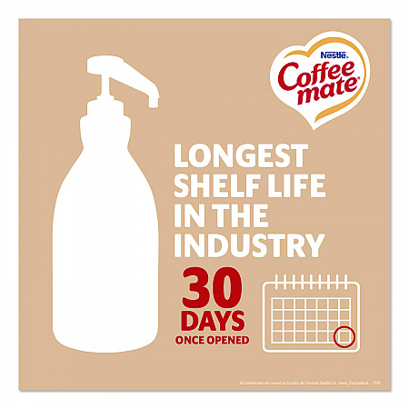 Liquid Coffee Creamer, Sweetened Original, 1.5 L Pump Bottle (13799)