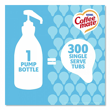 Liquid Coffee Creamer, French Vanilla, 1.5 L Pump Bottle, 2/Carton (31803CT)